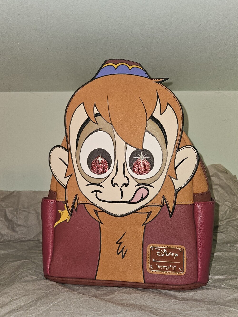 Loungefly Aladdin 30th Anniversary Abu Mini Backpack
